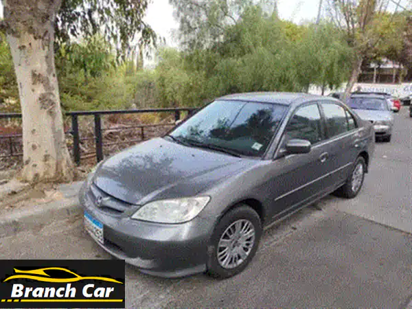 هوندا سيفيك 2008 أسود: اعتمادية، أناقة، أمان (ABS+Airbag)