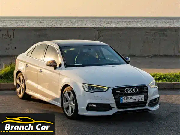 أودي A3 كواترو S Line 2016 بيضاء: أداء 2.0T ورفاهية متكاملة!...