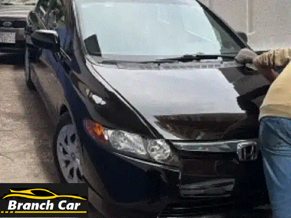 هوندا سيفيك 2008 أسود: اعتمادية، أناقة، أمان (ABS+Airbag)