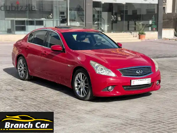 Infiniti G252014 RED