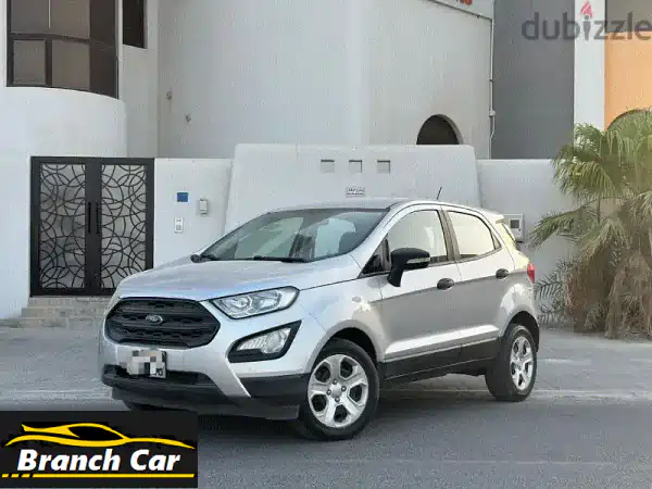 فرصة لا تفوت! فورد إيكوسبورت 2019 فضي - عداد قليل جداً...