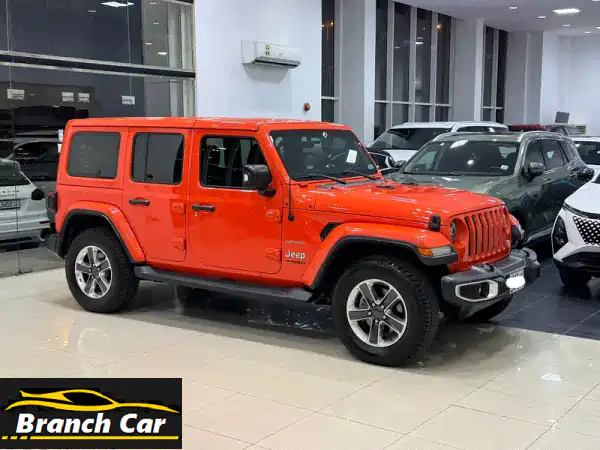 جيب رانجلر صحارى 2019 برتقالي - مغامرة بضمان وتأمين...