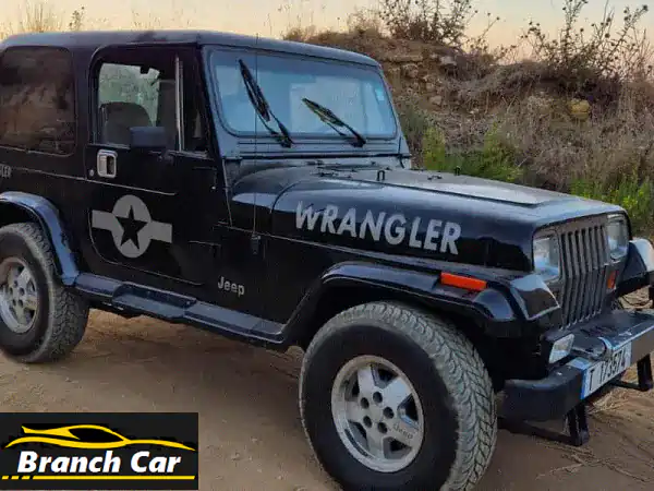 امتلك أسطورة: جيب رانجلر 1988 أسود بحالة ممتازة -...