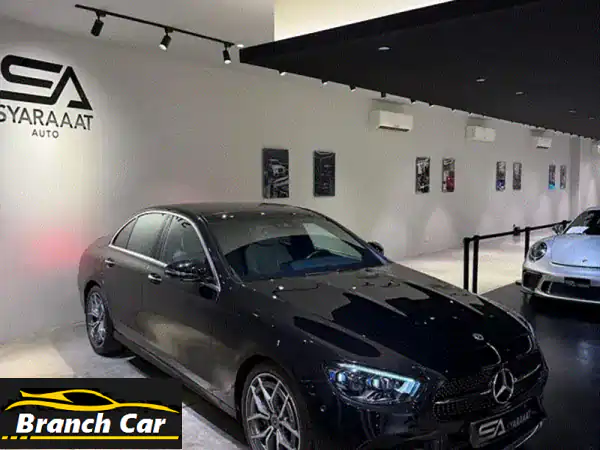 مرسيدس E 200 AMG 2023: رفاهية جديدة تماماً بمسافة 16 كم...