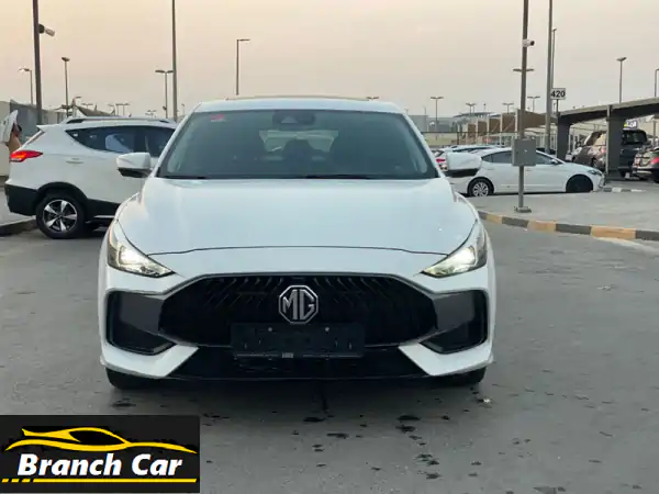 ام جي GT 2023 فل أوبشن خليجي للبيع - أبيض صبغ وكالة 100%...