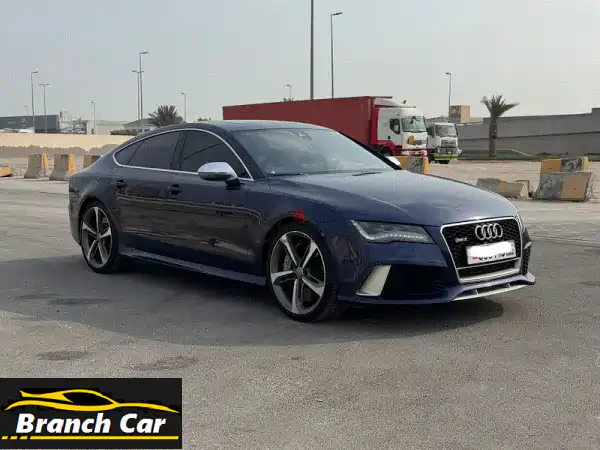 للبيع: أودي RS7 2015 أزرق - أداء خارق وفخامة لا مثيل لها...