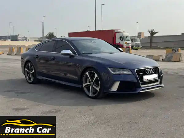 أودي rs7 / 2015 (أزرق) المسافة المقطوعة: 135,300 كم،...