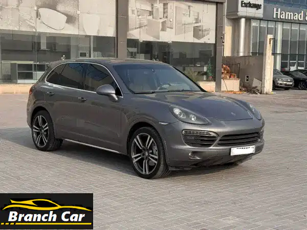 بورش كايين 2012 رمادي فل أوبشن للبيع | فخامة الأداء...