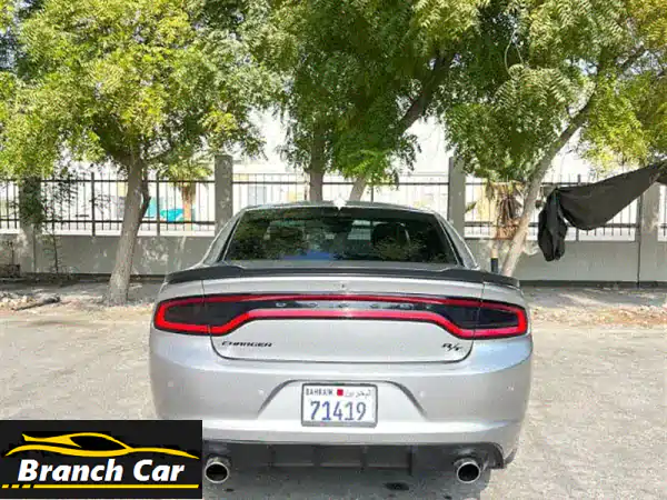 دودج تشارجر R/T V8 2018 فضي | مالك أول | كالوكالة | للبيع أو الاستبدال بالبحرين