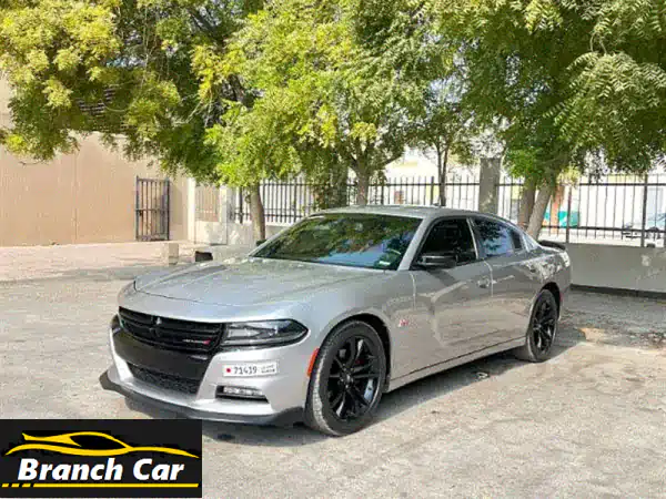 دودج تشارجر R/T V8 2018 فضي | مالك أول | كالوكالة | للبيع...