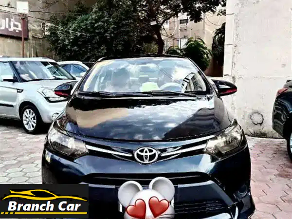 تويوتا ياريس 2017 خليجي أسود | صيانة دورية بفواتير |...
