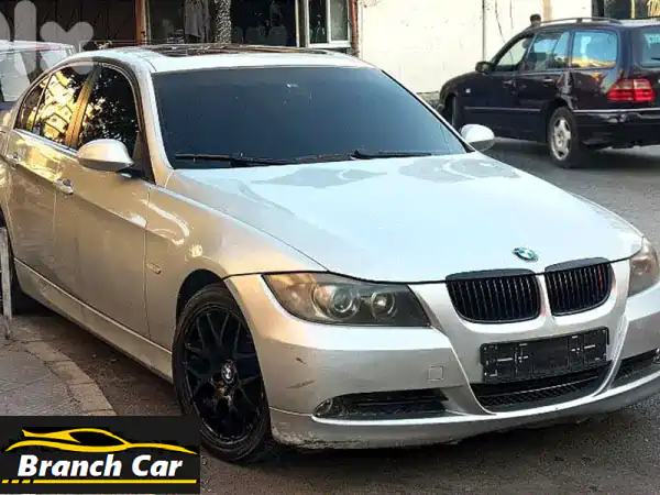 فرصة نادرة: BMW 3 Series E90 2006 فضية - بسعر 3500$ (محرك...