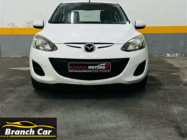 مازدا 2 تورينج 2015 (أبيض) - فل أوبشن، ملاحة وكاميرات...