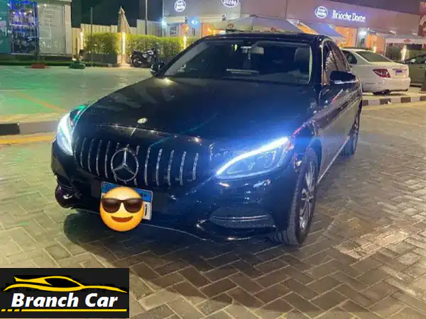 مرسيدس C180 2015 أسود للبيع | فخامة وأداء ممتاز...