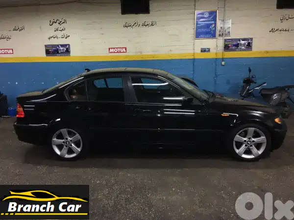 فرصة لا تعوض: بي إم دبليو الفئة الثالثة 2004 سوداء فارهة...