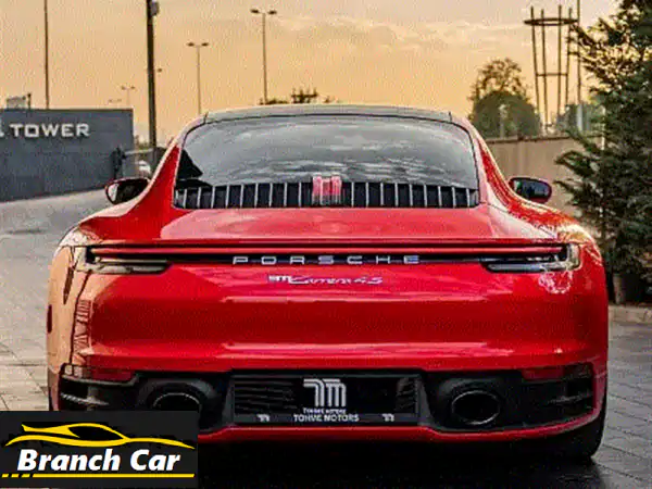 فرصة لا تعوض: بورش 911 كاريرا 4S موديل 2020 حمراء – 40 ألف...