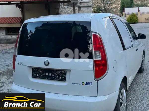 Skoda Rapid 2009 أبيض | وارد أجنبي جديد | سيارة عملية...