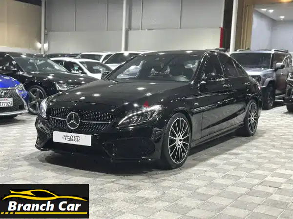 مرسيدس C63 AMG 2017 سوداء للبيع: قوة BiTurbo 4Matic | وارد كندا...