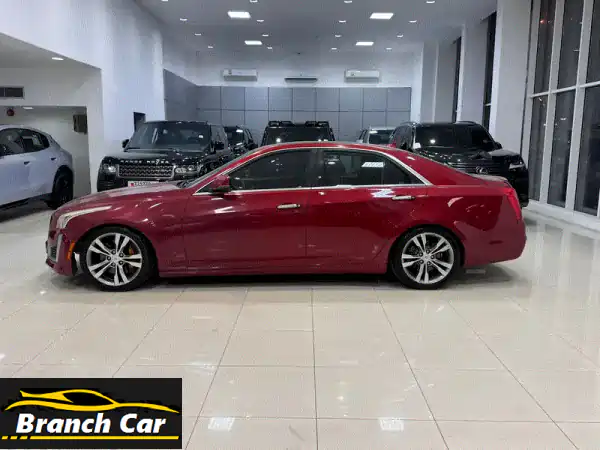 للبيع: كاديلاك CTS 2014 حمراء - فخامة أمريكية وأداء استثنائي (كامل المواصفات)