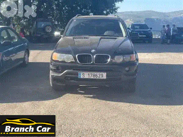 BMW X5 2001 أبيض كالثلج - لقطة حقيقية بحالة ذهب بسعر 3900$!