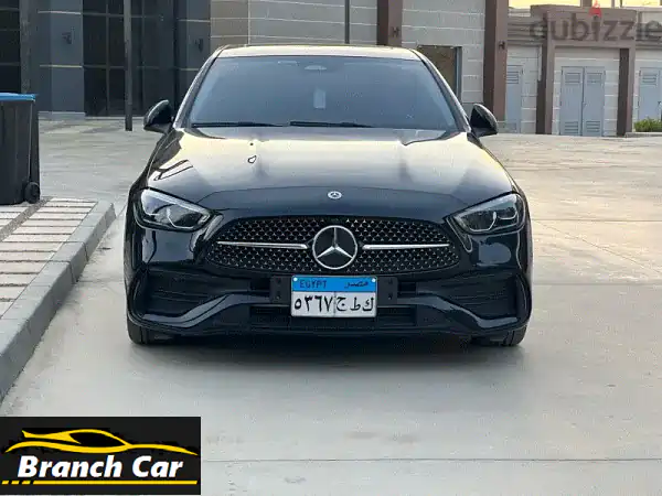 مرسيدس C200 AMG 2023 أسود: فخامة وأداء لا يُضاهى (40 ألف كم...