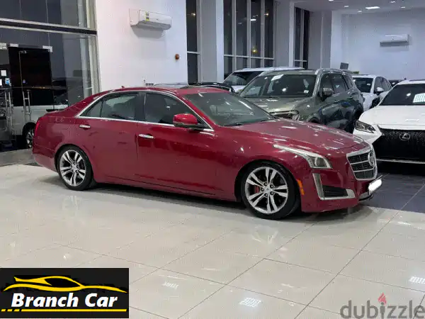 للبيع: كاديلاك CTS 2014 حمراء - فخامة أمريكية...