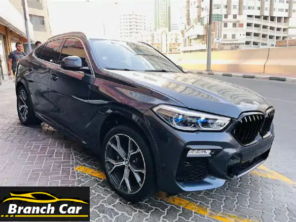 للبيع BMW X6 ديزل 2021 - مواصفات كاملة بانوراما | 43 ألف كم...