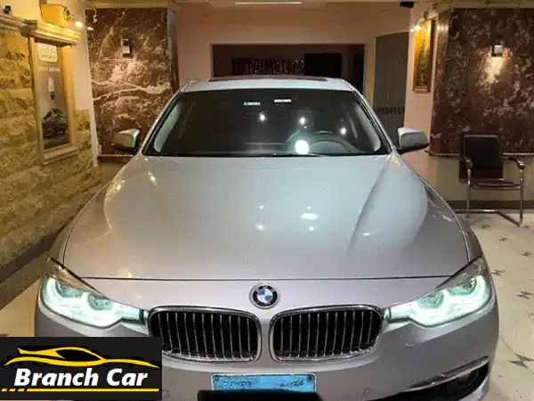 بي ام دبليو 320 موديل 2018 لاكشري - دهان الفبريكة بالكامل...