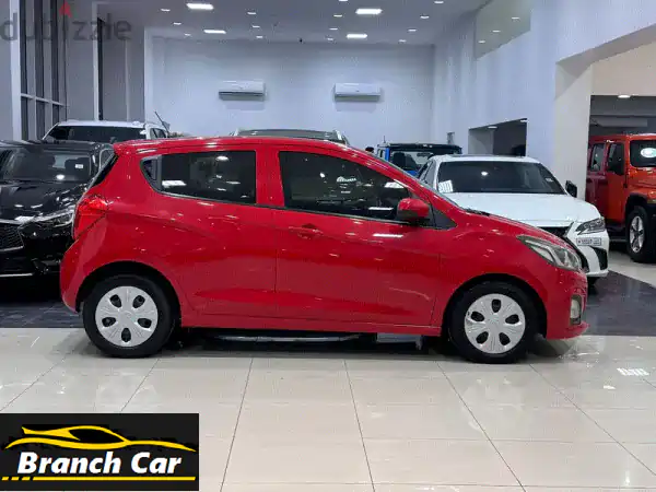 فرصة مميزة! شيفروليه سبارك 2019 حمراء للبيع | اقتصادية ونظيفة - سعر قابل للتفاوض