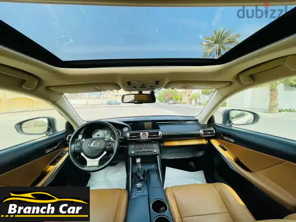 فرصة استثنائية: لكزس IS350 موديل 2015 - وكالة البحرين، تسجيل وتأمين شامل حتى 2026