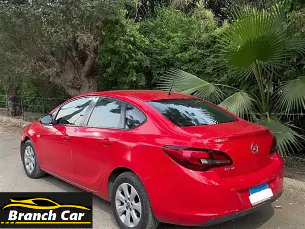 أوبل أسترا 2017 حمراء فابريكا للبيع - حالة المصنع...