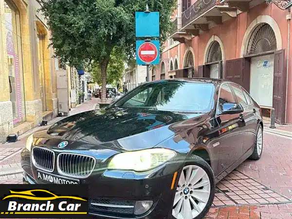 BMW 535i 2011 أسود: فخامة مالك واحد | 0 حوادث | كاملة المواصفات!