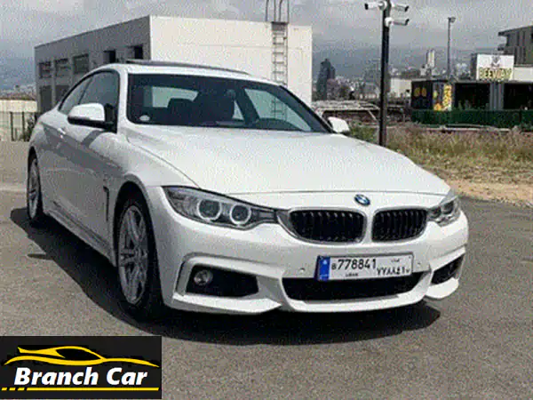 أفخم BMW 428i كشف 2015 | أبيض نظيفة جداً | تجربة قيادة لا تُنسى!