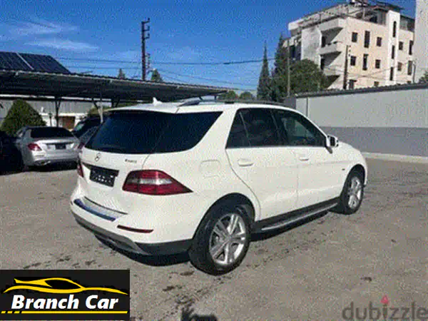 مرسيدس ML350 2012 بيضاء - نظيفة تماماً، سعر لا يُفوّت!