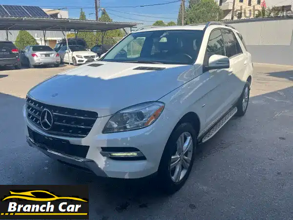 مرسيدس ML350 2012 بيضاء - نظيفة تماماً، سعر لا يُفوّت!