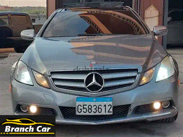 مرسيدس E350 كوبيه 2010 - بحالة ممتازة! قيادة سلسة وراحة فاخرة