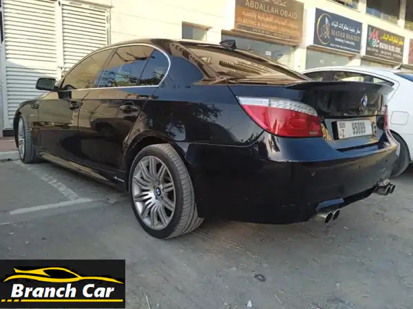 BMW 550i 2007 خليجي - بحالة ممتازة! (عجمان) - فرصة ذهبية!