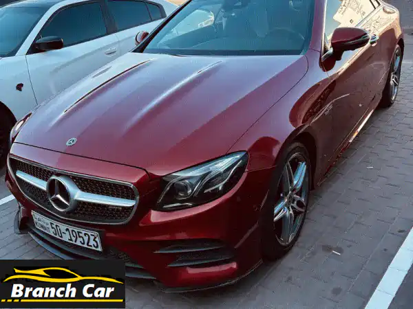 مرسيدس E Class E200 كوبيه 2017 - بحالة ممتازة! (42691 كم فقط)