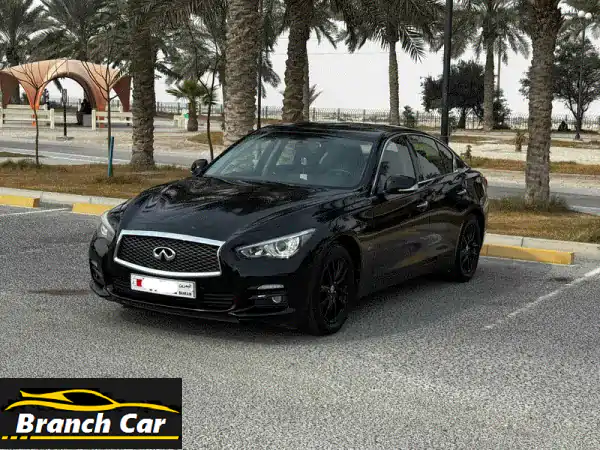 انفنتي Q50 2015 سوداء - بحالة ممتازة! فرصة لا تُفوّت!