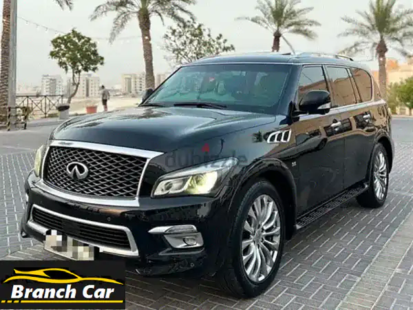 Infiniti QX80 2016 بحالة ممتازة - فرصة لا تُفوّت!