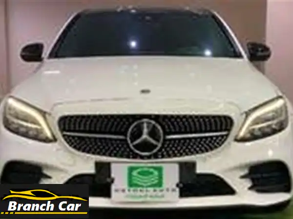 مرسيدس C200 AMG 2019 - فابريكه بالكامل!  (100 ألف كم فقط)