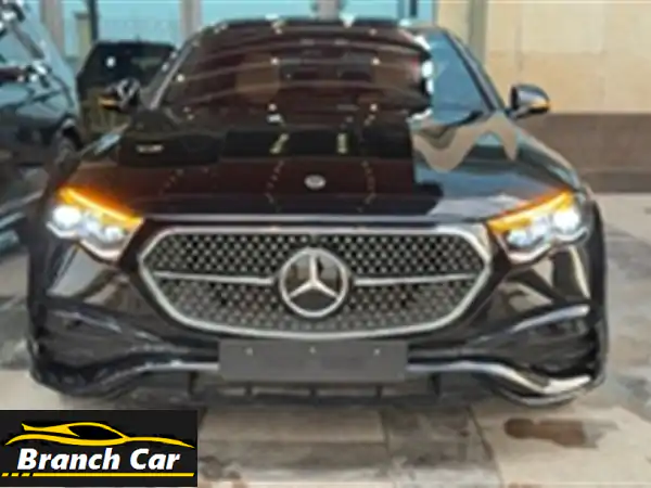 مرسيدس E 200 AMG نايت باكيج 2024 - جديدة كليا!  (قسط أو كاش)