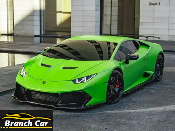 لامبورجيني هوراكان LP610-4 - 2015 -  أخضر -  فرصة ذهبية!