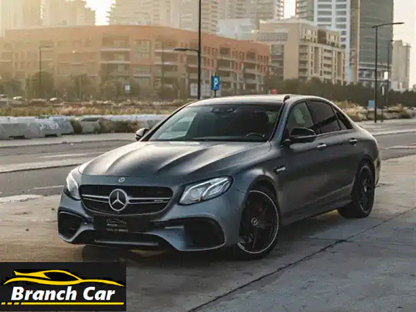 مرسيدس E63 S AMG Edition 1 (2018) - حالة ممتازة، كيلومترات قليلة!