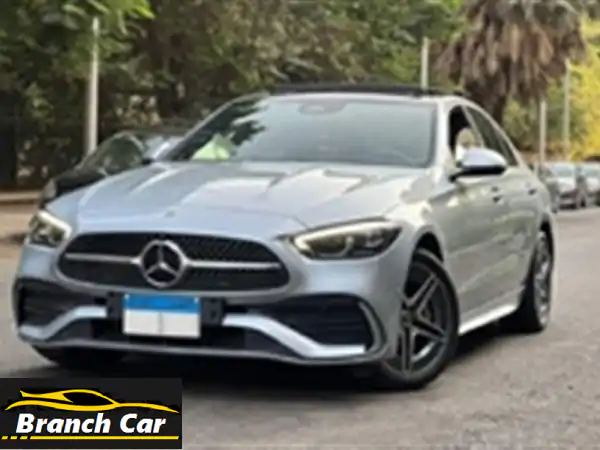 مرسيدس C 180 AMG موديل 2022 - فابريكا بالكامل - حالة ممتازة...