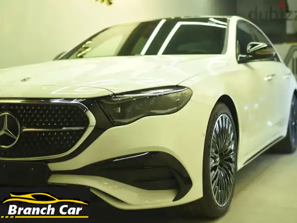 مرسيدس بنز E 200 AMG لاين 2025 - تجربة قيادة فاخرة لا تُقاوم!