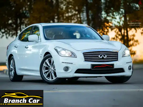 انفنتي Q70 2014 بيضاء - بحالة ممتازة! فرصة لا تُفوّت!