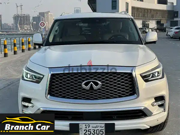 انفينيتي QX80 2020 - فخامة استثنائية، كفالة وكالة حتى 10/2025!