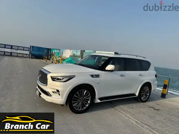 انفينيتي QX80 2020 - فخامة استثنائية، كفالة وكالة حتى 10/2025!