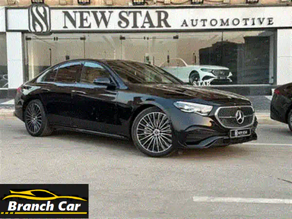 مرسيدس E200 AMG لايت باكج 2024 - فخامة مطلقة بسعر استثنائي!